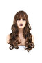 Daalı Perçemli Long Fiber Sen Wig / Dark Auburn