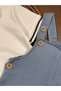 Polo Collar Sweatshirt Lycra Denim Salopet Summer Baby Boy Set - 4