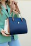 Women's Polo 4-Compartment Chain Detail Long Crisscross Straps & Clutch Bag 4040 (23x19 CM)
