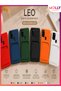 Dark Green Leo Matte Silicone Case with Card Holder for Samsung Galaxy A21S - 2