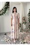 Women's Stand Collar Button Detailed Slim Belted Premium Design Linen Dress - 8