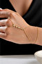 Stylish Design Şahmeran |   Elegant and Eye-Catching Hand Accessory Lrn073 - 2