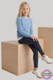 Patterned Children's Tights - Small Capler Patterned Soft, Flexible, Comfortable Cotton Anti-Sweat Girls' Tights - 4