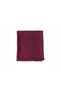 2-piece flannel cotton non-sweat 4-season usable 100x100 cm burgundy and blue scarf - 3