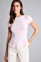 Slim Fit Crew Neck Ribbed Short Sleeve T-Shirt H6057Ax26Sm - 3