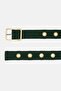 Women Textured Adjustable Belt, Dark Green - 2