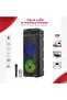 30W Portable Bluetooth Speaker with Mic, RGB Lights, USB/TF, AUX, FM Radio & Remote Control - 2