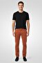 Men Regular Fit Wash Non-Stretchable Denim, Rust