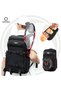 9617 22L Laptop Backpack 15.6 Inch Water-Resistant Anti-Theft Travel Sports Bag Black - 4