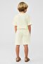 Bg Store Boys' Ecru Shorts - 4