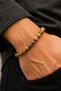 Women's and Men's Hematite Natural Stone Bracelet Set of 3 - 4