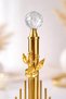 Gold Metal Stainless Flower Model Luxury Towel Napkin Holder Kitchen Serving Tray Dowry Tableware Organizer Zenith - 7