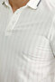 Regular Fit Polo Neck T-Shirt - White - 4