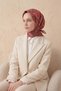 Soft Scarf Geometric Pattern Strawberry Pink 90X90 - 3
