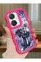 Vivo Y27 Compatible Shockproof Simple Red Silicone Phone Case Tom and Jerry Pattern