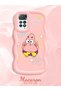 Redmi Note 11 Pro 5g Compatible Shockproof Simple Pink Silicone Phone Case Spongebob Pattern - 2