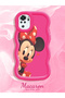 Poco M5S Compatible Shockproof Simple Red Silicone Phone Case Minnie Pattern - 2