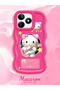 Realme C53 Compatible Shockproof Simple Red Silicone Phone Case Hello Kitty Pattern - 2