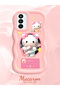 Samsung Galaxy M23 Compatible Shockproof Simple Pink Silicone Phone Case Hello Kitty Pattern - 2