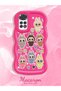 Redmi Note 11 Compatible Shockproof Simple Red Silicone Phone Case Labubu Pattern - 2