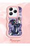 Infinix Hot 40 Compatible Shockproof Simple Pink Silicone Phone Case Tom and Jerry Pattern - 2