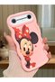Tecno Pova Slim Compatible Shockproof Simple Pink Silicone Phone Case Minnie Pattern