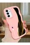 Samsung Galaxy A13 5g Compatible Shockproof Simple Pink Silicone Phone Case Bmw Pattern