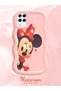 Samsung Galaxy M12 Compatible Shockproof Simple Pink Silicone Phone Case Minnie Pattern - 2