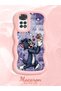 Redmi Note 11 Compatible Shockproof Simple Pink Silicone Phone Case Tom and Jerry Pattern - 2