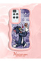 Redmi 10 Compatible Shockproof Simple Pink Silicone Phone Case Tom and Jerry Pattern - 2