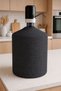 Bottle Cover with Jute Straw Bamboo Pattern, Natural Jute Look, Decorative Basket, Bottle Cover - 4