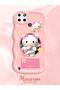 Realme C21Y Compatible Shockproof Simple Pink Silicone Phone Case Hello Kitty Pattern - 2