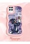 Samsung Galaxy M12 Compatible Shockproof Simple Pink Silicone Phone Case Tom and Jerry Pattern - 2