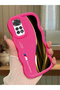 Redmi Note 11 Compatible Shockproof Simple Red Silicone Phone Case Cover Bmw Pattern