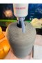 Bottle Cover with Jute Straw Bamboo Pattern, Natural Jute Look, Decorative Basket, Bottle Cover - 5