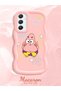 Samsung Galaxy A34 5g Compatible Shockproof Simple Pink Silicone Phone Case Spongebob Pattern - 2