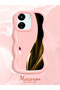 Poco C65 Compatible Shockproof Simple Pink Silicone Phone Case Bmw Pattern - 2