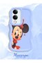 Vivo Y04S Compatible Shockproof Simple Blue Silicone Phone Case Minnie Pattern - 2