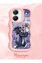 Poco X7 Pro Compatible Shockproof Simple Pink Silicone Phone Case Tom and Jerry Pattern - 2
