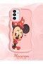 Samsung Galaxy A13 5g Compatible Shockproof Simple Pink Silicone Phone Case Minnie Pattern - 2