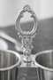 Silver Plated Luxury Spoon Holder 2-Compartment Kitchen Presentation Tray Dowry Tableware Organizer Zenith - 8