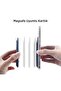 iPhone 17 / 16 / 15 / 14 / 13 / 12 Phone and Case Back Magsafe Pu Leather Card Holder Wallet Compatible with All Models - 6