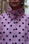 Pink Polka Dot Bomber - 5