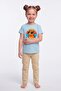 Printed Short Sleeve T-Shirt for Girls B19 - 2