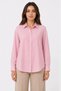 Women's Long Sleeve Shirt with Buttons, Classic Collar, Suitable for Casual and Office Wear - Dusty Pink