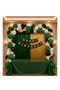 Black & Gold & Green Birthday Party Celebration & Curtain Table Balloon Set 36 Piece Product