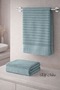2 Piece Bath Towel Set Şeyma 70X140 + 50X85 cm - 3