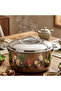 Flavio Stainless Steel Hot Pot Casserole 1000ML | Steel Finish - 2
