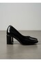 26461930Y Genuine Leather 6cm Thick Heel Stiletto Shoes for Women - 3