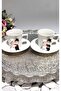 Bride and Groom Motif 2-Piece Porcelain Cup Set - 5